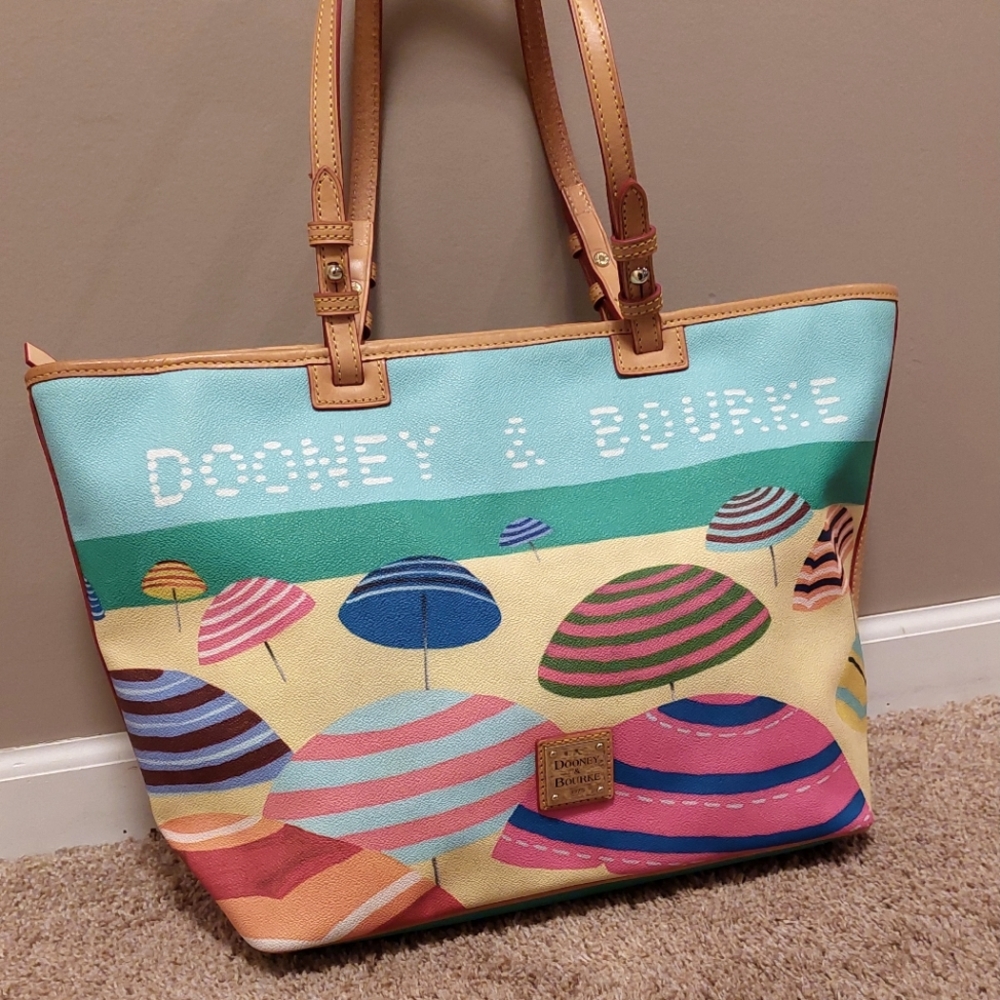 DOONEY & BOURKE Leisure Shopper Beach Tote Shoulder Bag